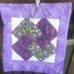NWOT Handmade Doll Quilt